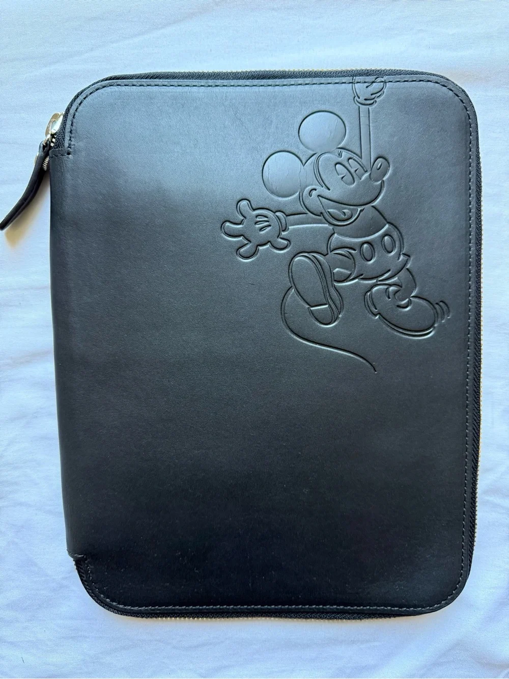 Shinola x Disney Mickey Leather Tech Portfolio